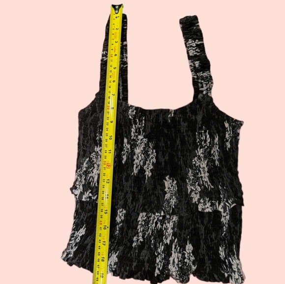 Free People Intimately Retro Hannah Smocked Tank Top Super Soft and Stre… - Picture 5 of 8